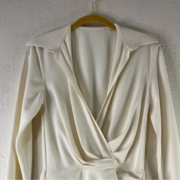 Gauge81 Cream Mini Dress - Picture 7 of 15